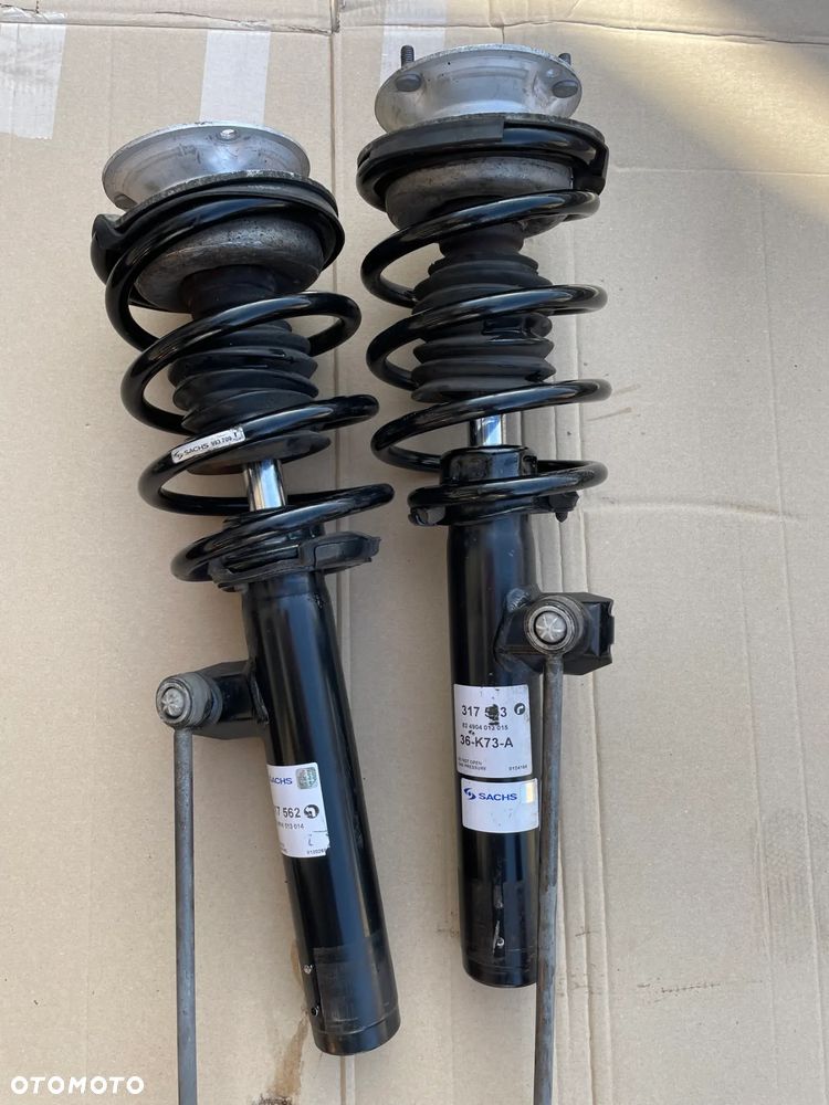 BMW E60 E61 XD IX XDRIVE przód przednie amortyzatory mc person sachs świeże GWARANCJA