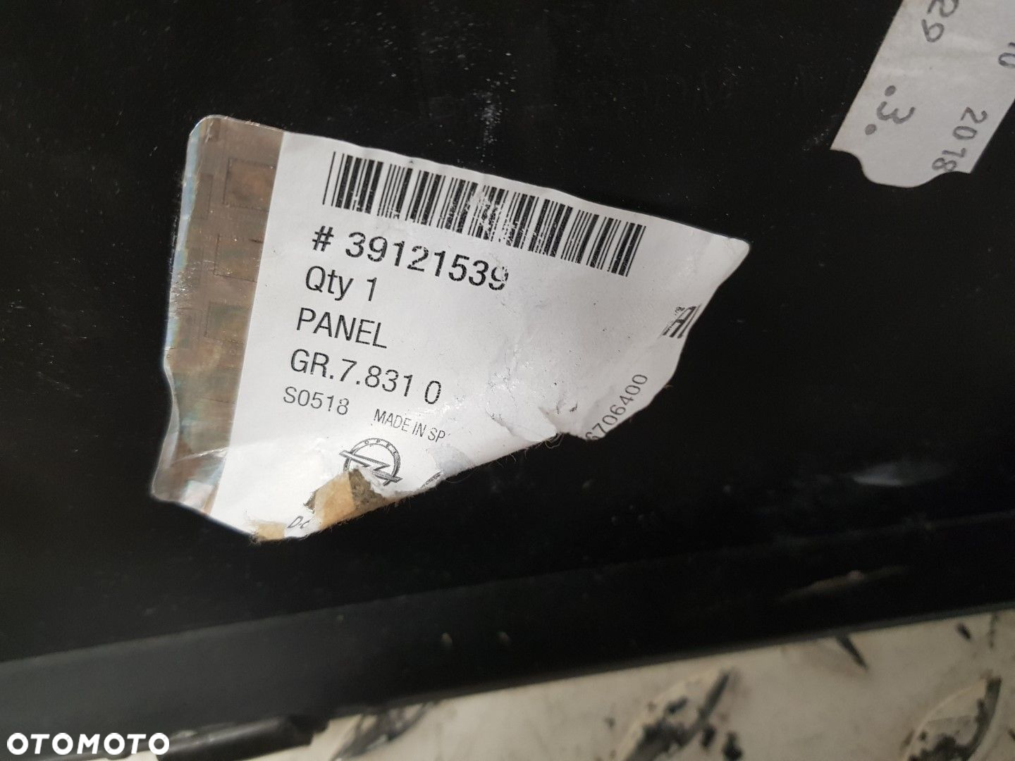 FABRYCZNIE NOWY ORYGINALNY ZDERZAK PRZEDNI PRZÓD OPEL CROSSLAND X 17-21 39121537 39121539 - 9