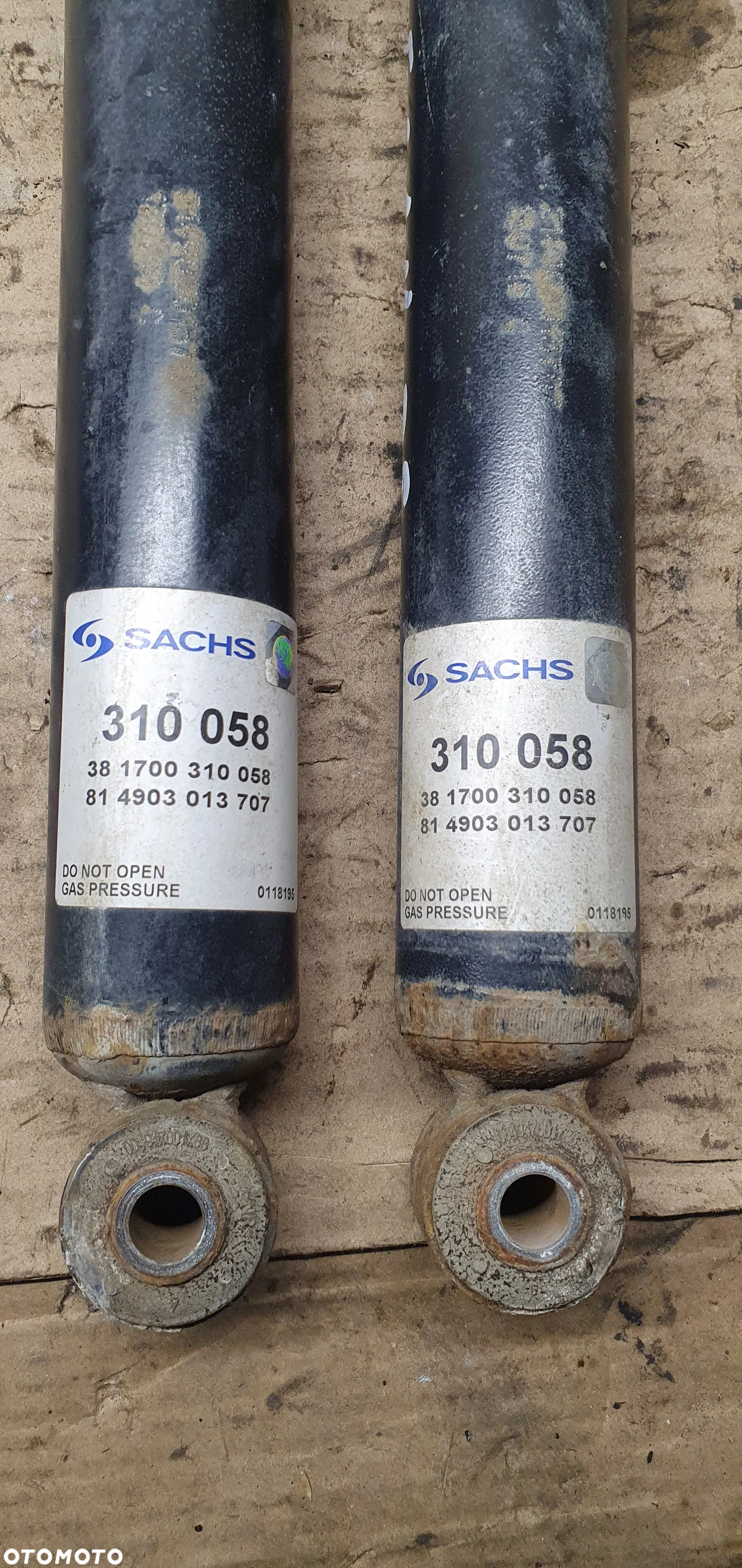 Amortyzator lewy prawy tył tylny Sachs Renault Megane II Kombi 310058 - 5