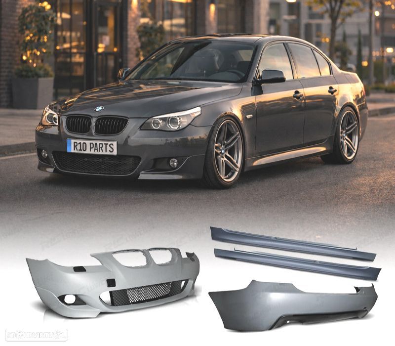 KIT CARROÇARIA BMW E60 03-10 LOOK M SRA - 1