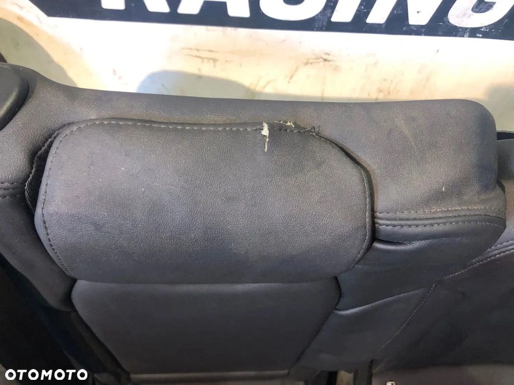 FOTELE KANAPA TYŁ SKÓRA AUDI Q7 4M 7-OSOBOWE GRZANE - 6