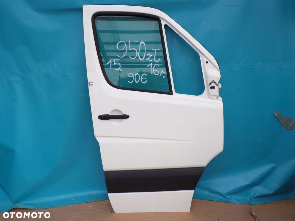 SPRINTER 906 CRAFTER 06- drzwi przednie przód PRAWE BIAŁE NOWE 2016r - 1