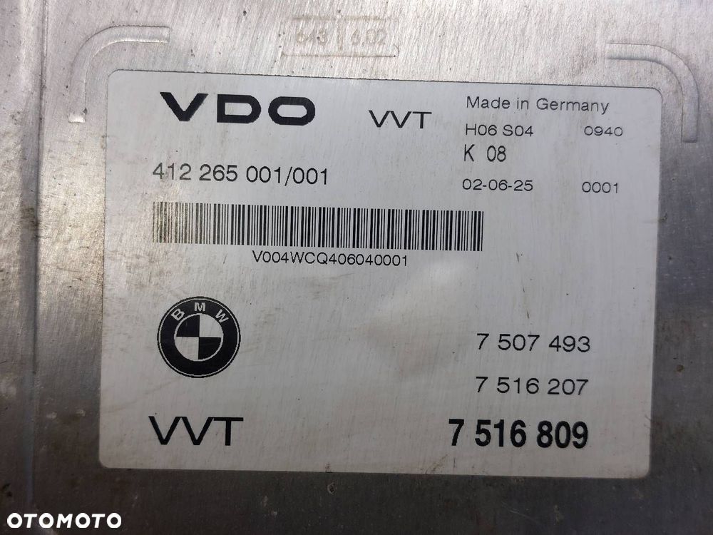 ZESTAW STARTOWY BMW E46 1.8 16V N42 7519592 0261209005 6905666 1094686 - 4