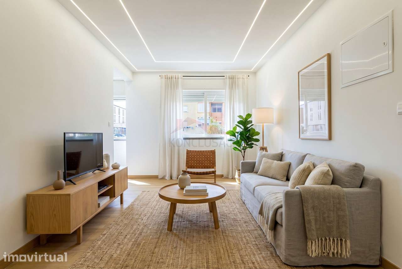 Apartamento T3 remodelado em Alverca, localização privilegiada - Grande imagem: 4/17