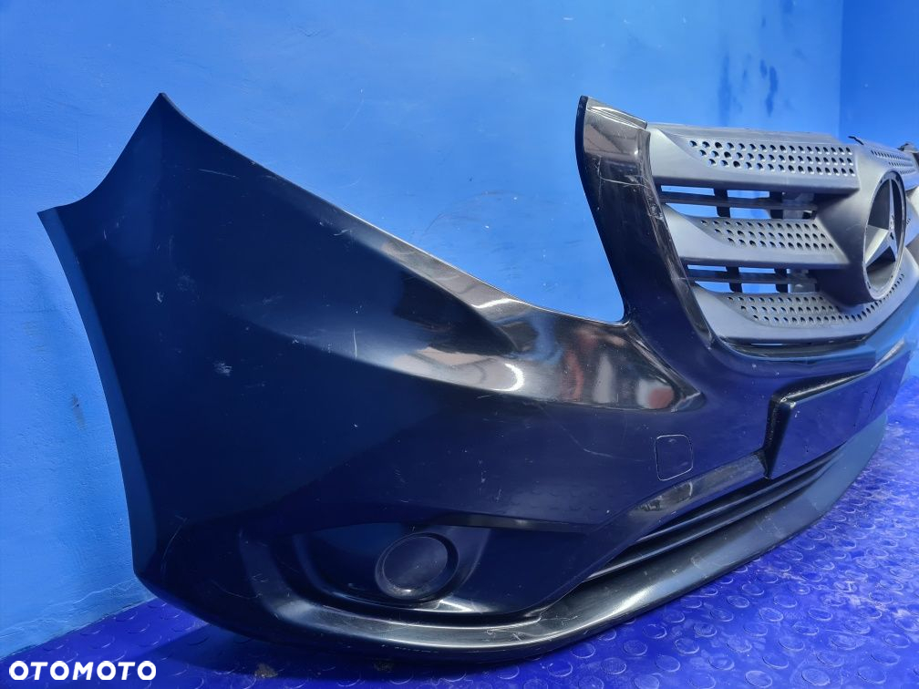 ZDERZAK przedni grill kratki MERCEDES VITO W447 przód oryginał - 6