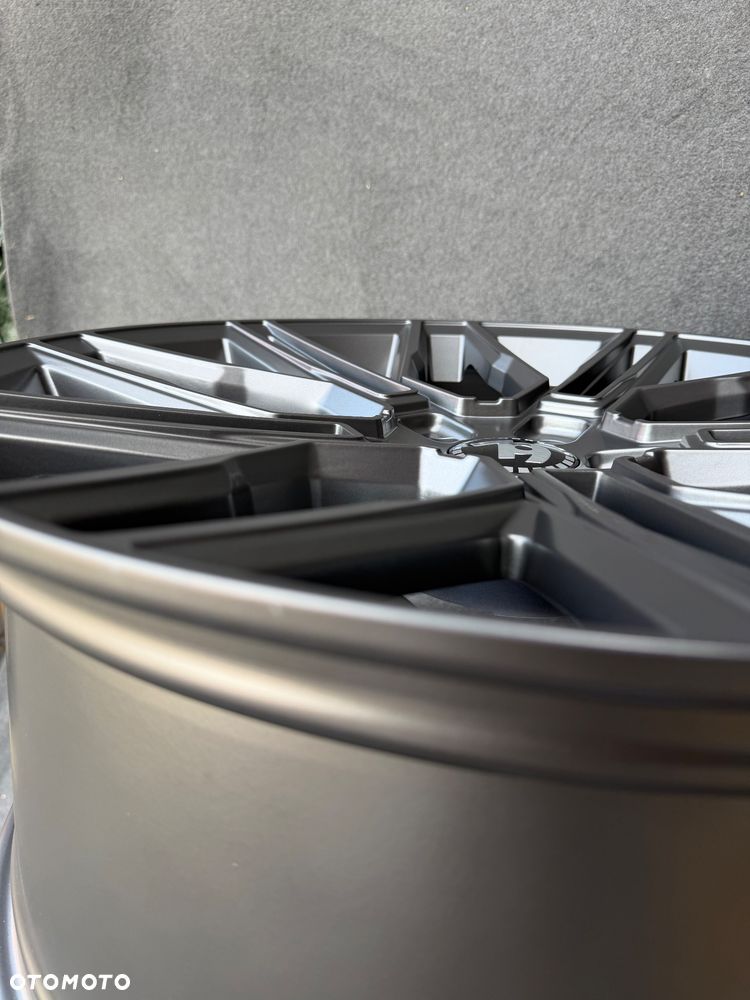 NOWE alufelgi M pakiet 5x112 21 felgi 9,5j ET25 BMW seria 3 G20 G22 G30 G31 F44 G22 G23 G32 F39 G60 G01 X1 F48 G42 X2 U06 G11 G12 Z4 G29 xDrive Styling Japan Racing Carbonado - 8