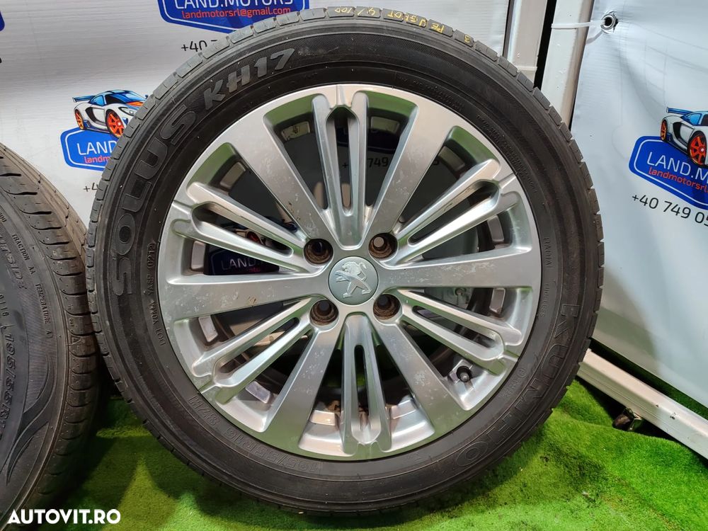 JANTE ALIAJ R16 4x108 PEUGEOT ( 3 BUC.) COD 195/55R16 91V / 6.0J16CH4-23 / 9808137577 - 4