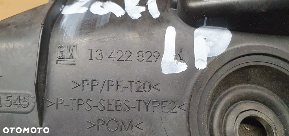 Odpływ zaślepka podszybia lewy lewa Opel Zafira C 13422829 - 6