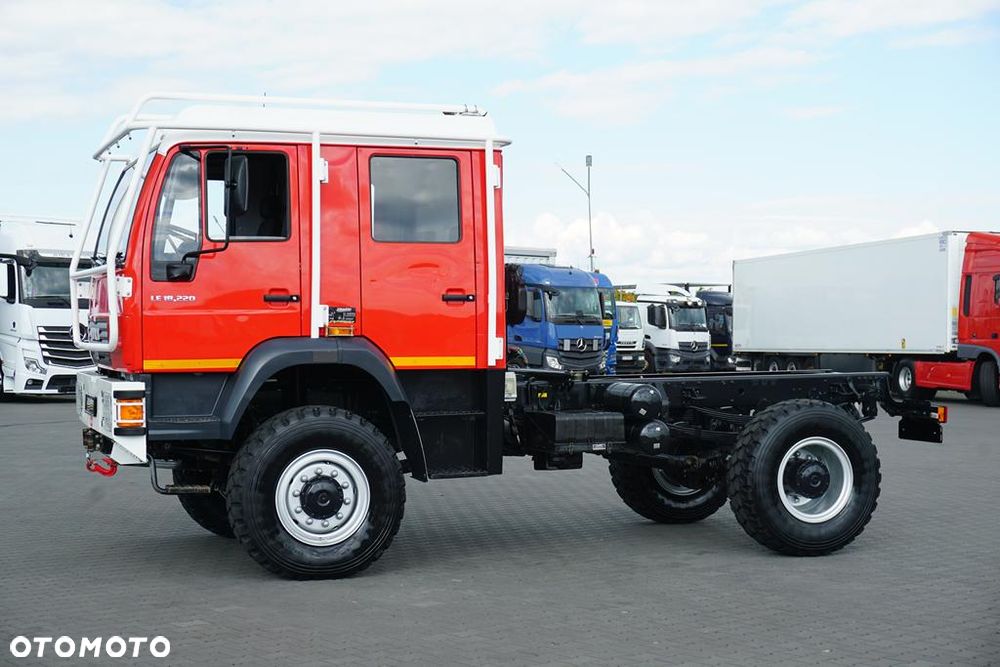 MAN / LE 220 / 4 X 4 / DOKA / DO ZABUDOWY / KAMPER - 3