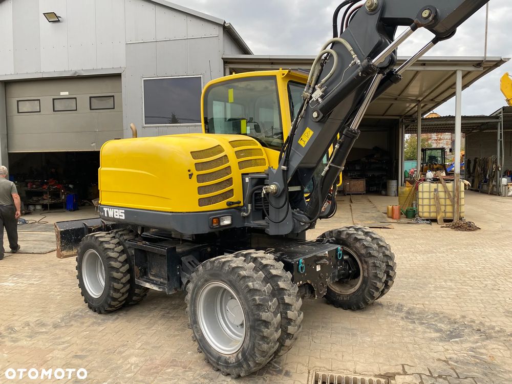 Terex TW85, GŁOWICA POWERTILT, 2 ŁYŻKI, RAMIĘ 3X ŁAMANE, KRÓTKI TYŁ, Z NIEMIEC, SUPER STAN, - 31