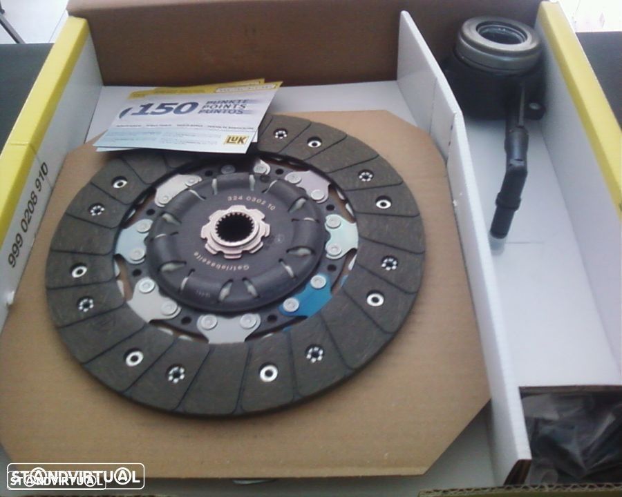 bimassa com embraiagem vw bora 1.9 tdi 115cv ajm - 1