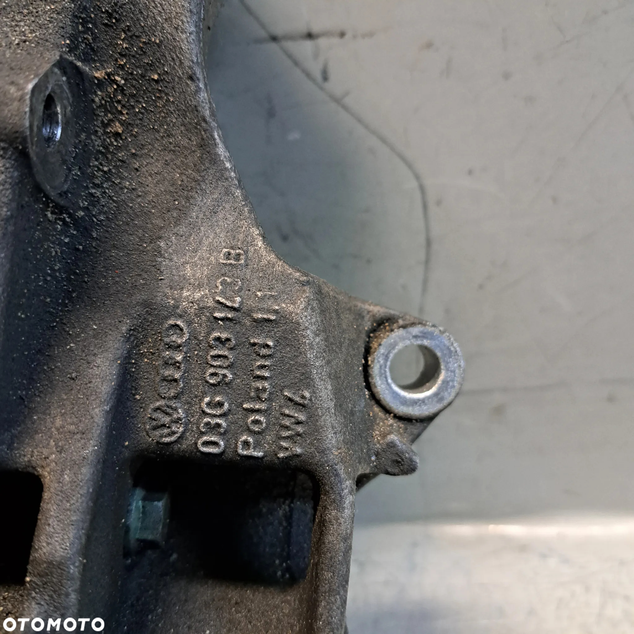 ŁAPA ALTERNATORA WSPORNIK 1.9 TDI 03G903143B VW AUDI SKODA SEAT - 3