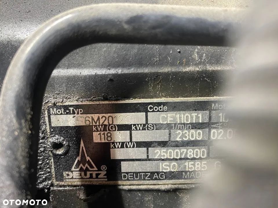 BLOK SILNIKA DEUTZ-FAHR AGROTRON 150 PROFILINE , 04289953 ,BF6M201 - 2