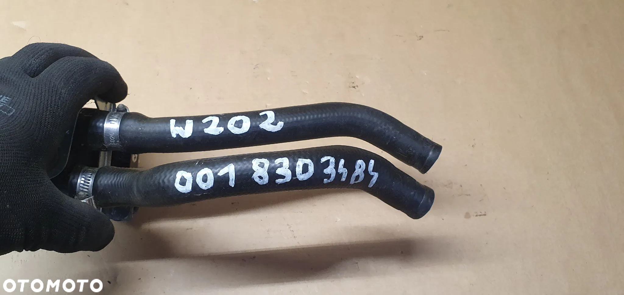 Dodatkowa pompka obiegu wody elektrozawór Mercedes W202 0018303484 - 11