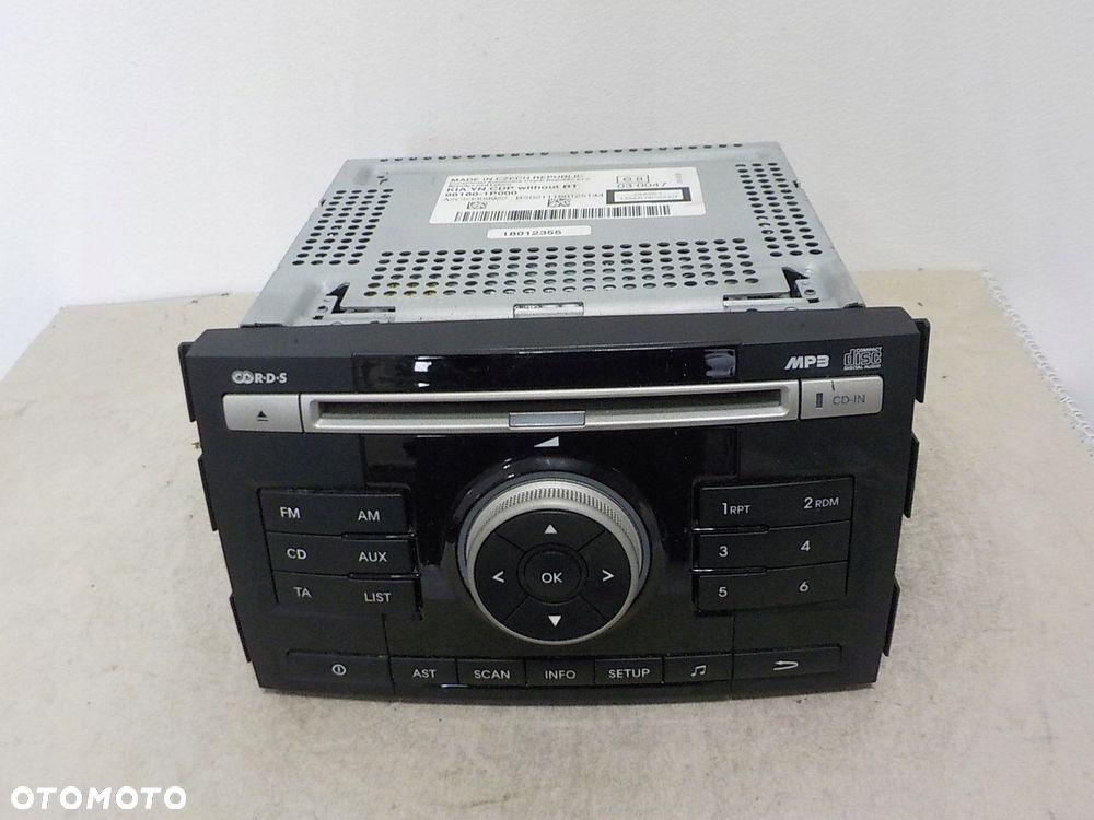 KIA VENGA RADIO FABRYCZNE MP3 96160-1P000 - 1