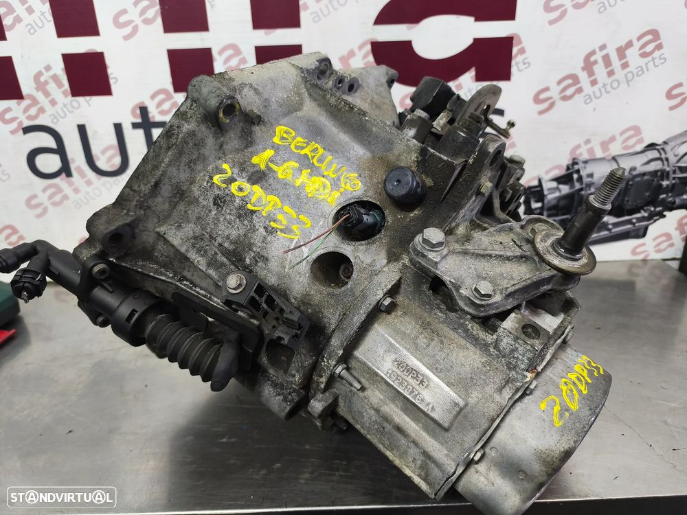 CAIXA DE VELOCIDADES CITROEN BERLINGO B9 / PEUGEOT PARTNER 1.6HDI REF. 20DP33 - 1