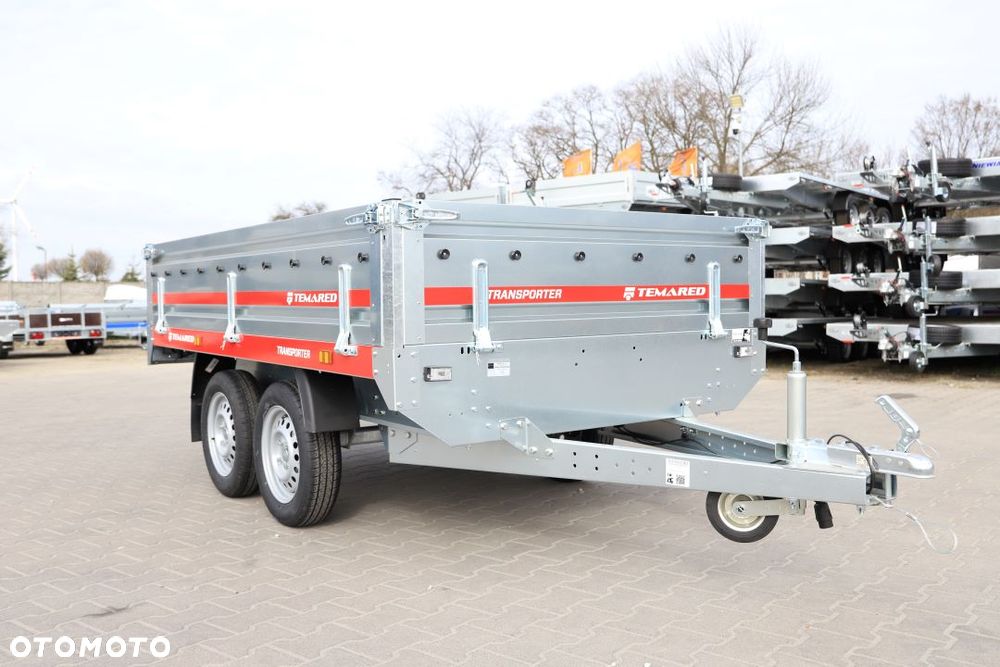 TEMARED TRANSPORTER 2515/2 0,75T 254x151x40 cm , 2 osie, dmc 750 kg - 8