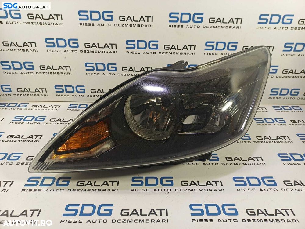 Far Stanga FARA Xenon Ford Focus 2 FL Facelift 2007 - 2011 Cod 8M51-13W030-DE [L1513] - 1