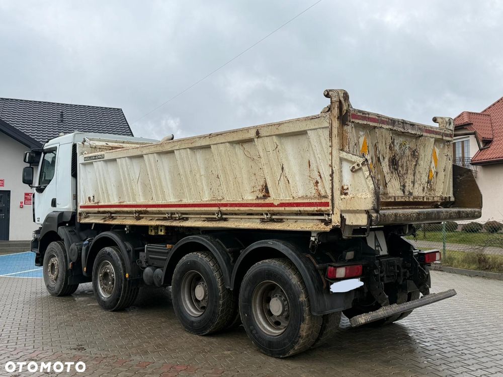 Renault KERAX 450 DXI / WYWROTKA / 8X4 / 3 STRONNA / MEILLER / EURO 5 - 3