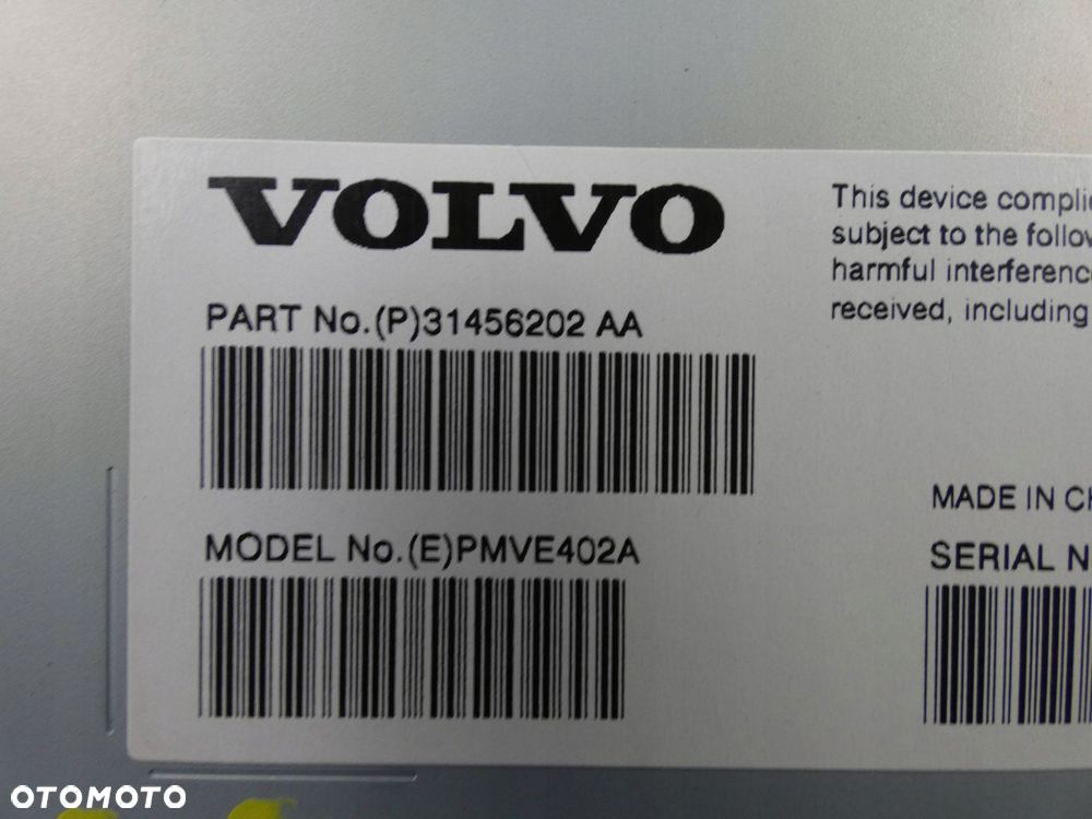 VOLVO XC90 II XC60 II V90 S90 WZMACNIACZ RADIA AUDIO - 3
