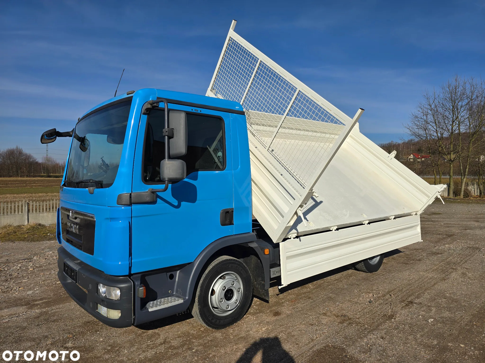 MAN TGL 8.180 NOWY KIPER Wywrotka 3 stronny 2014 rok Euro 5 MANUAL Blokada - 7