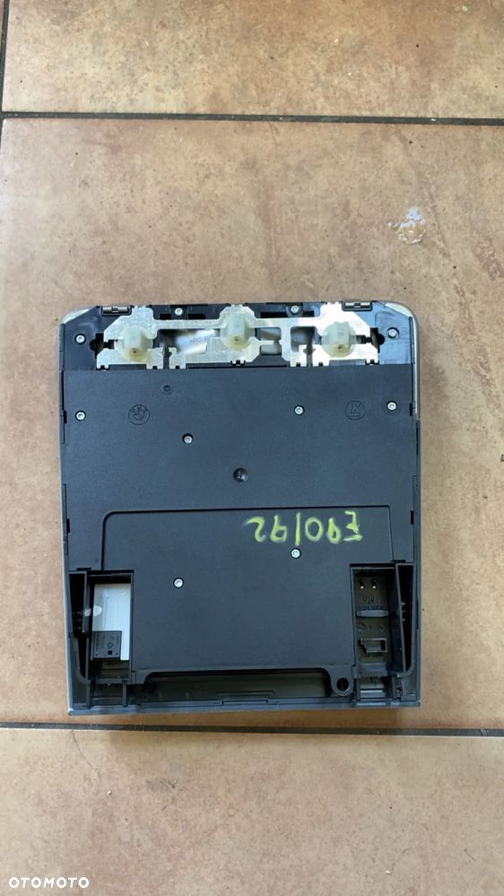 PRZEŁĄCZNIK SZYBERDACHU LAMPKA BMW E90 E92 9225531 - 2