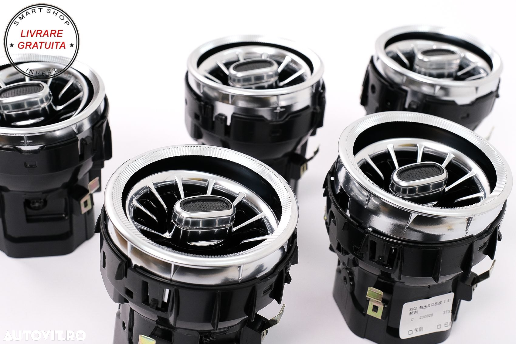 Grile de aerisire Consola Centrala 64 culori Mercedes C-Class W205 GLC SUV X253 W2- livrare gratuita - 3