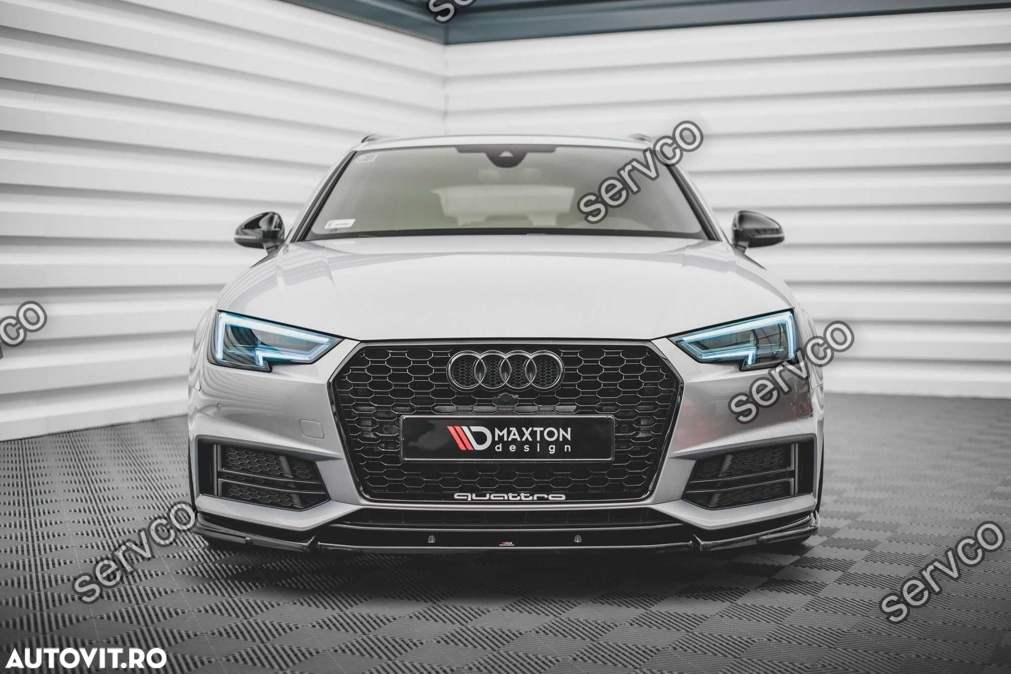 Prelungire bara fata Audi S4 A4 SLine B9 S4 2015-2019 v10 - Maxton - 2