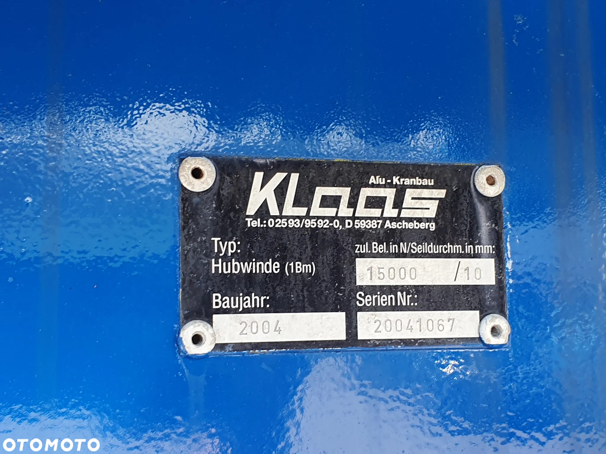 MAN Klaas 28/34   34 m  5923 mth - 11