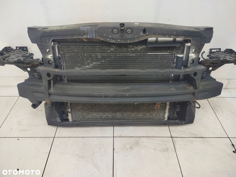 skoda octavia ii lift vrs 08r- pas przedni chłodnice komplet 2.0 tdi 170 km - 1