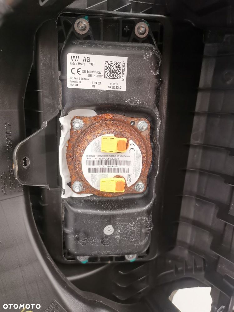 VOLKSWAGEN JETTA 7 VII MK7 19 USA KONSOLA PODUSZKA DESKA - 6