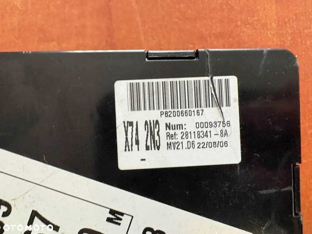 RENAULT LAGUNA II MODUŁ 8200660167 X74 2N3 - 3