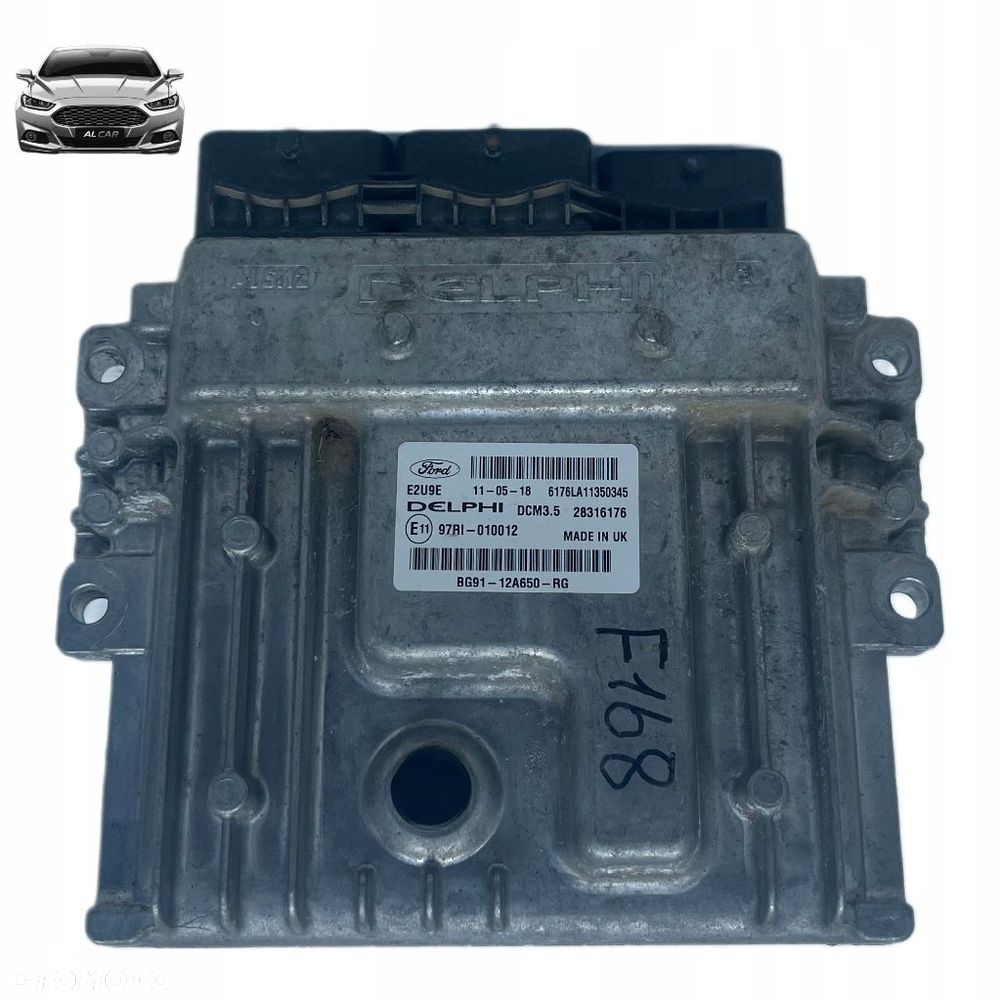 STEROWNIK SILNIKA 2.0 TDCI EURO 5 MONDEO MK4, S-MAX MK1 BG91-12A650-RG - 1