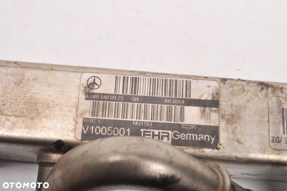 MERCEDES W245 W169 2.0 CDI CHŁODNICA SPALIN A6401400975 - 6