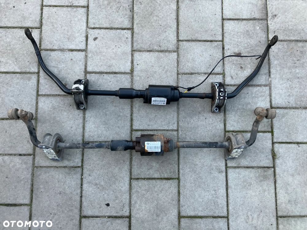 DRĄŻEK STABILIZATORA BMW E60 E61 E63 E64 AKTYWNY STABILIZATOR DYNAMIC DRIVE 6760165 6760166 PRZÓD TYŁ - 1