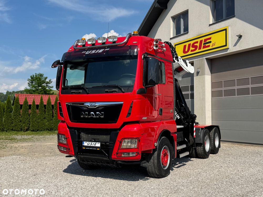 Volvo FH500 EPSILON M12Z 6x4 DOLL Do drewna drzewa kłody stosu - 16