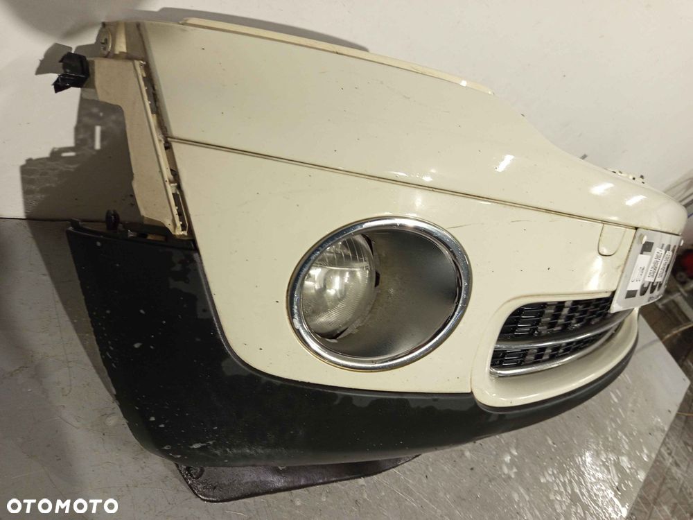 + ZDERZAK PRZÓD PRZEDNI MINI COOPER R55 R56 PEPPER WHITE BIAŁY HALOGENY - 3