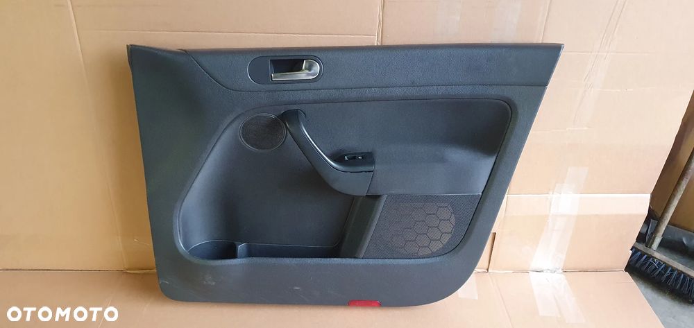 Boczek drzwi tapicerka prawy przód przednia prawa VW Golf VI 6 Plus - 1