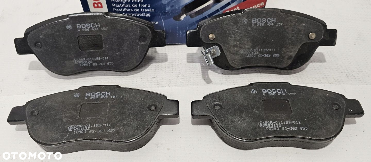 NOWE KLOCKI HAMULCOWE PRZÓD OPEL CORSA D / FIAT 500L - 0986494157 - 4