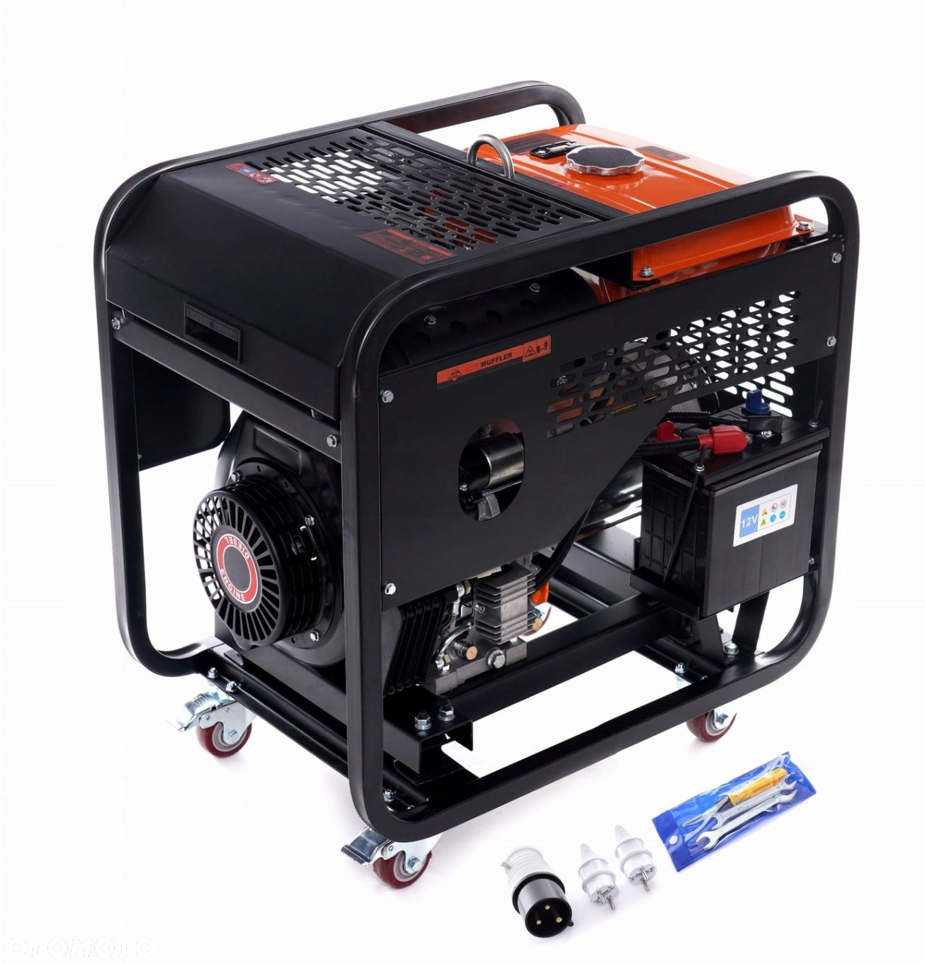 KRAFTDELE AGREGAT PRĄDOTWÓRCZY 9KW 230V GENERATOR 3 FAZOWY KD169 - 2