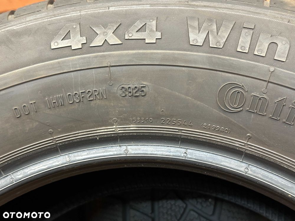 Opony Continental 4X4WINTERCONTACT 235/65R17 2025 8mm Jak Nowe - 10