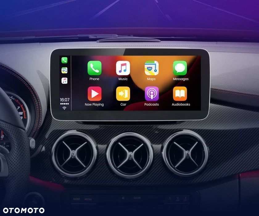 Radio nawigacja Benz A Class W176 GLA X156 CLA C117 CarPlay Android - 1
