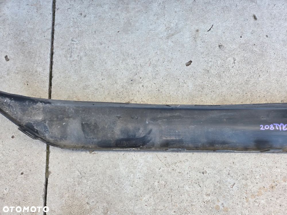 Dyfuzor dokładka zderzaka tylnego tył Peugeot 208 I - 9