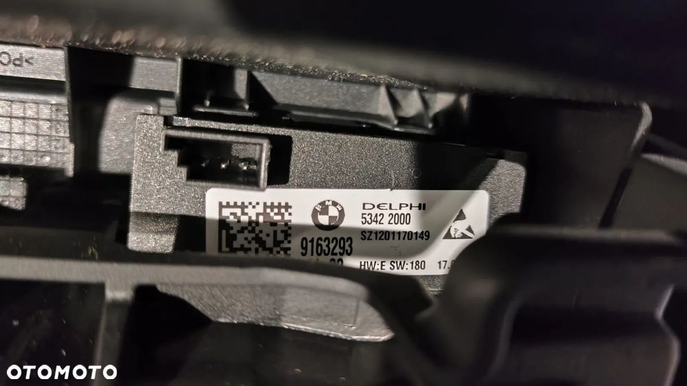 KRATKA NAWIEWU PÓŁKA SCHOWEK TYŁ OSŁONA TUNELU ŚRODKOWEGO PANEL PRZEŁĄCZNIK PODGRZEWANIA GRZANIA KANAPY BMW 5 F10 F11 - 4
