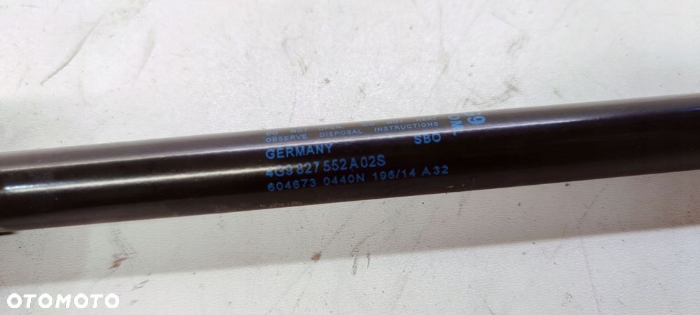 SIŁOWNIK TELESKOP KLAPY TYŁ AUDI A6 C7 4G9827552A - 4