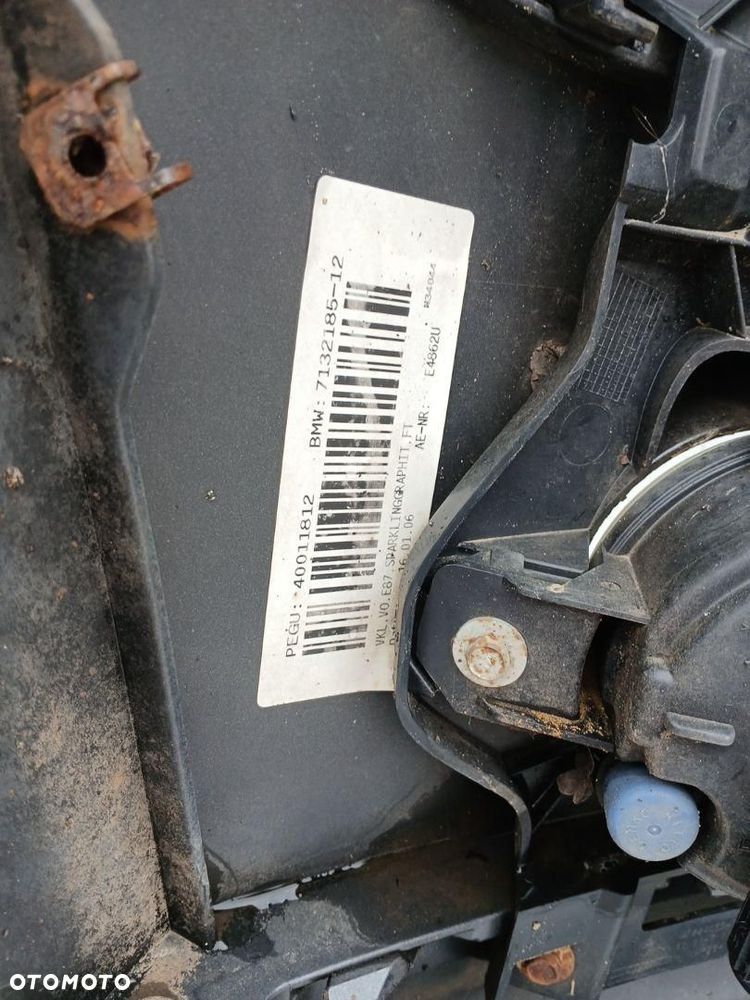 ZDERZAK PRZÓD PRZEDNI BMW 1 E81 E87 SPARKLING GRAPHIT 7132185-12 40011812 - 9