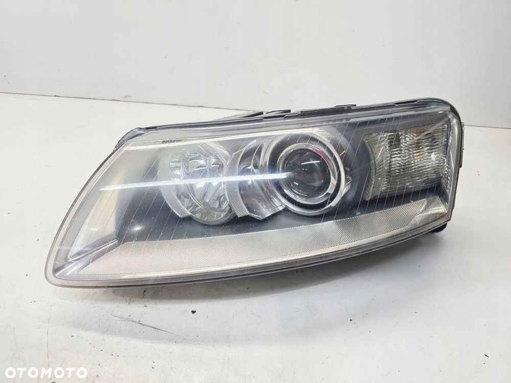REFLEKTOR LAMPA LEWY PRZÓD BI XENON SKRĘTNY AUDI A6 C6 4F0941003BB EU 15/25 - 1