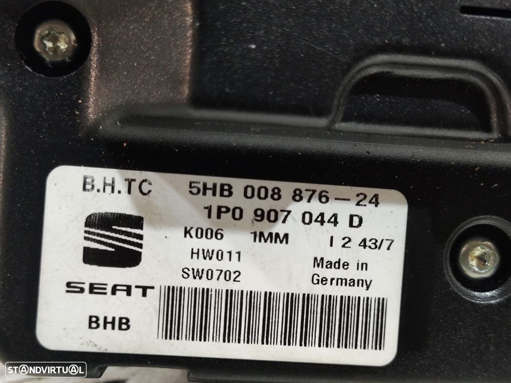 Display Sofagem Comando Ar Condicionado AC Climatronic  Seat Leon 1P Original - 7