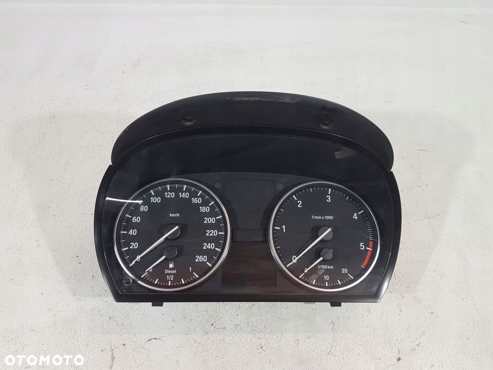 licznik zegary 9166846 bmw e90 e91 e92 e93 2.0d eur - 1