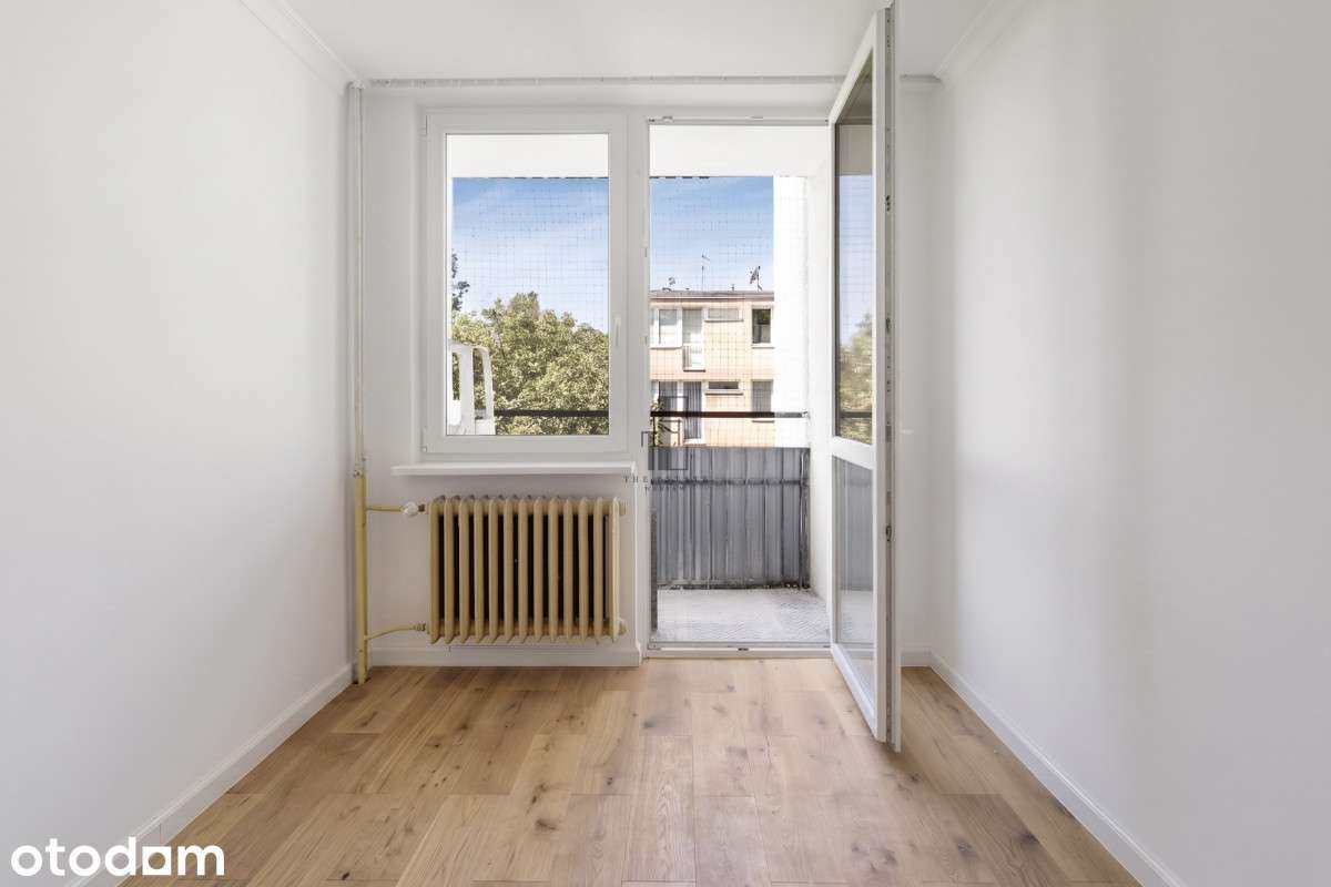 2 pokoje po remoncie | saska kępa| balkon